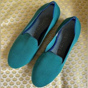 Rothy’s Loafer Turqoise Size 9